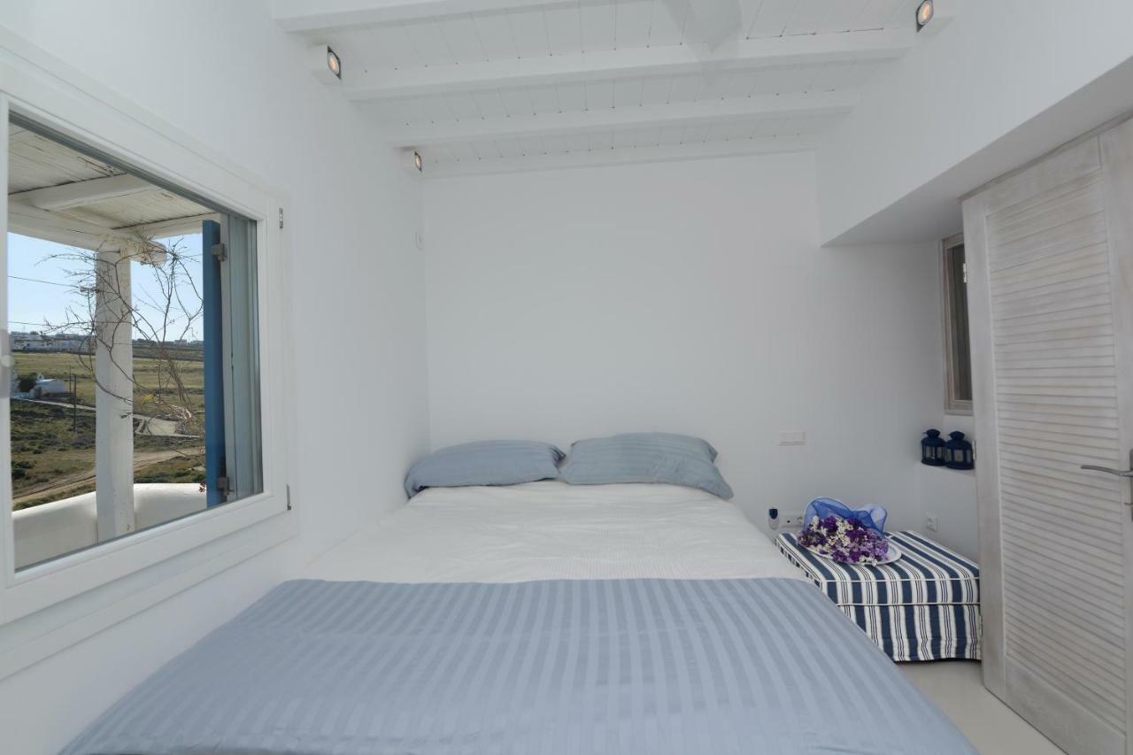 Luxury White Maisonette Kalafatis Bagian luar foto