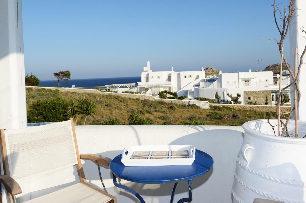 Luxury White Maisonette Kalafatis Bagian luar foto