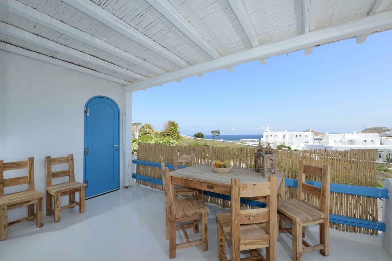 Luxury White Maisonette Kalafatis Bagian luar foto