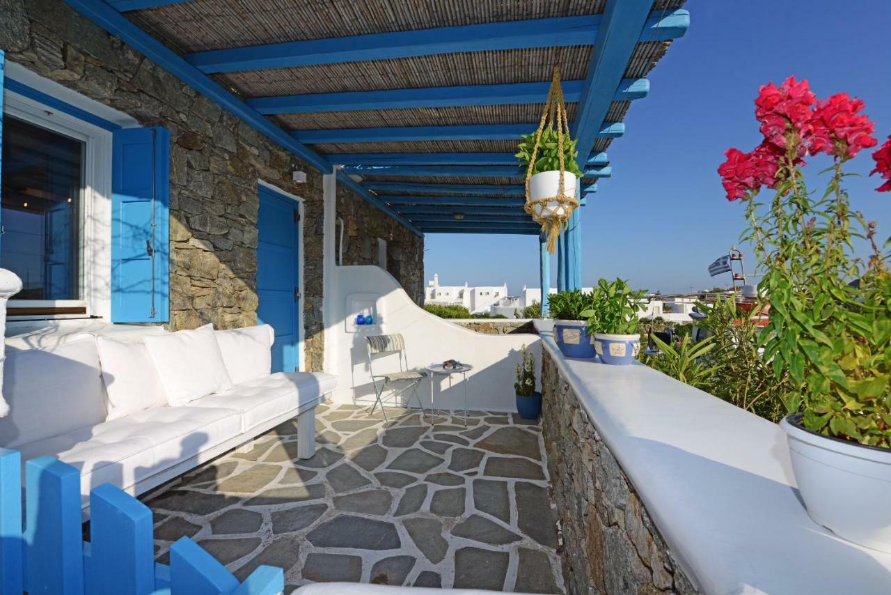 Luxury White Maisonette Kalafatis Bagian luar foto